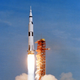 Apollo 11 lifts off from Kennedy Space Center (NASA)